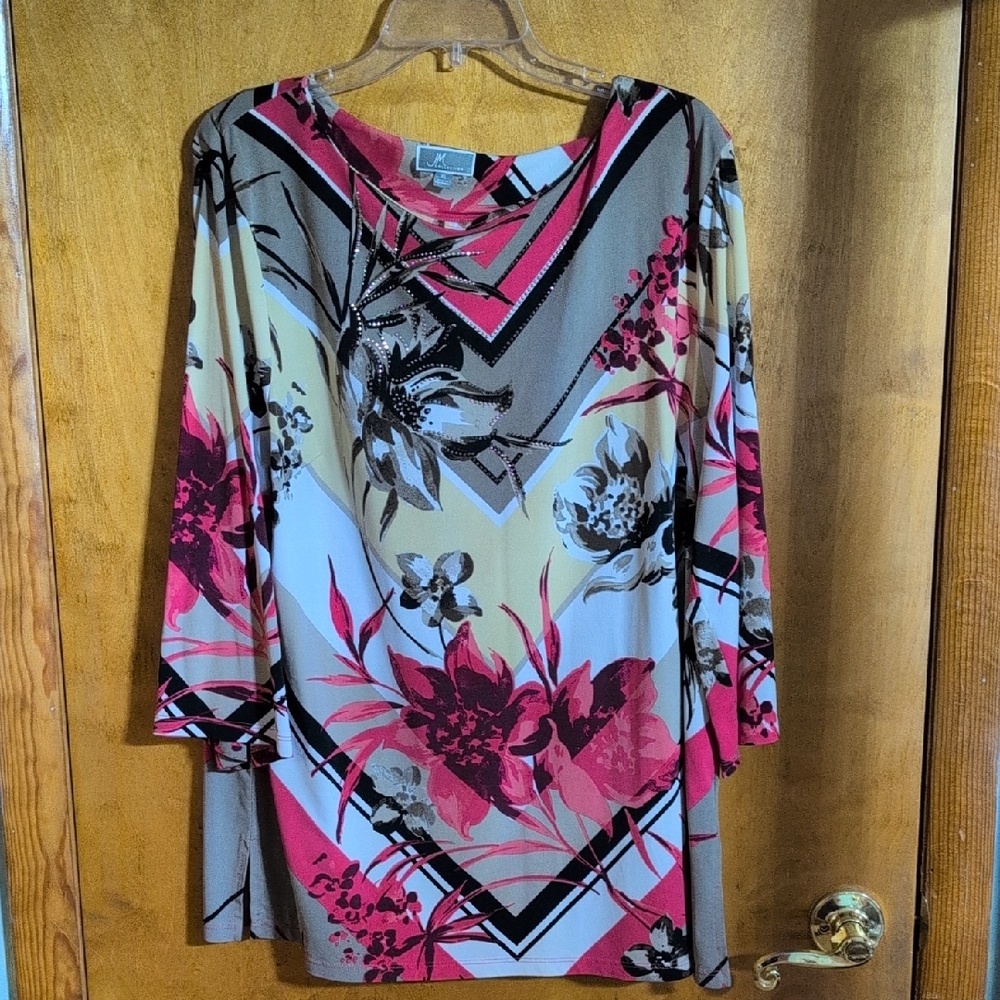 SOLD Floral Print Women's Top